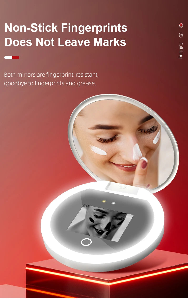 Revolutionary Smart UV Sunscreen Detection Mirror