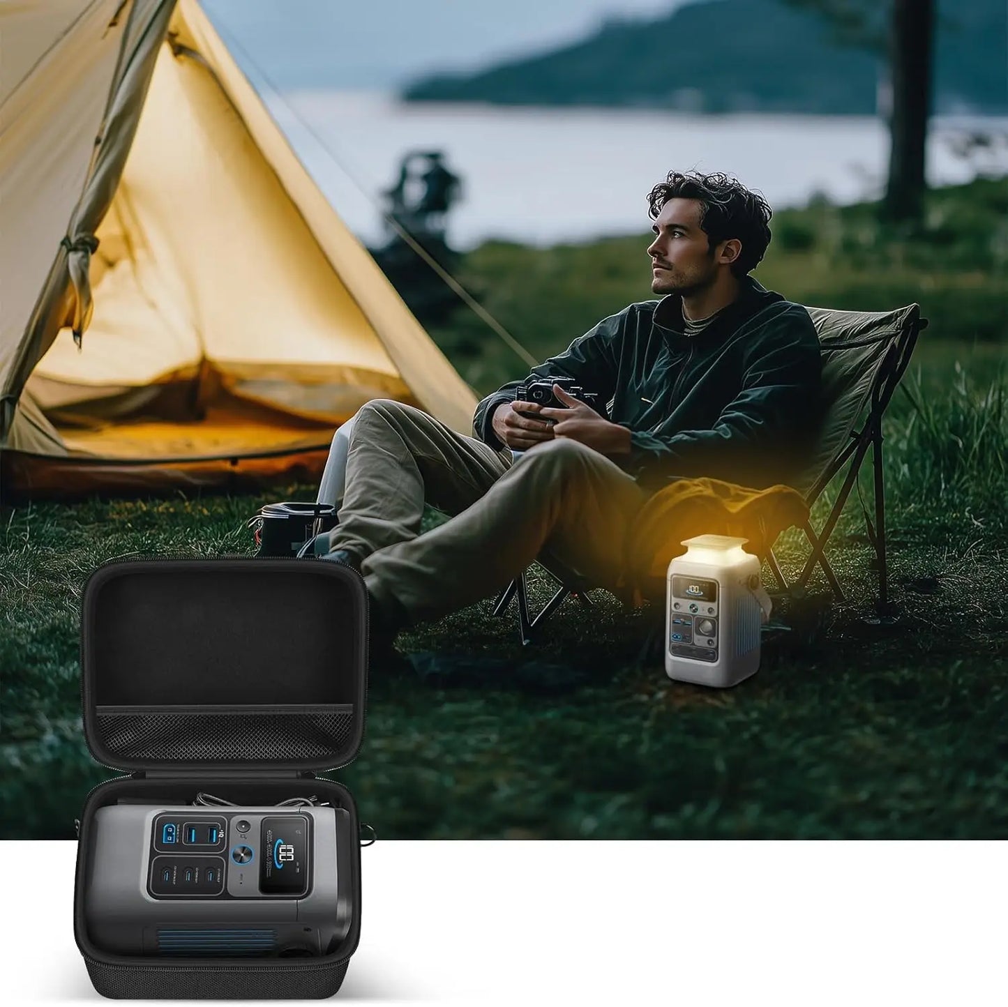 Rugged Anker SOLIX C300/C200 Protective Case