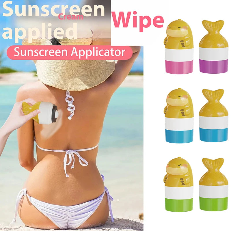 Portable Refillable Sunscreen Applicator Travel