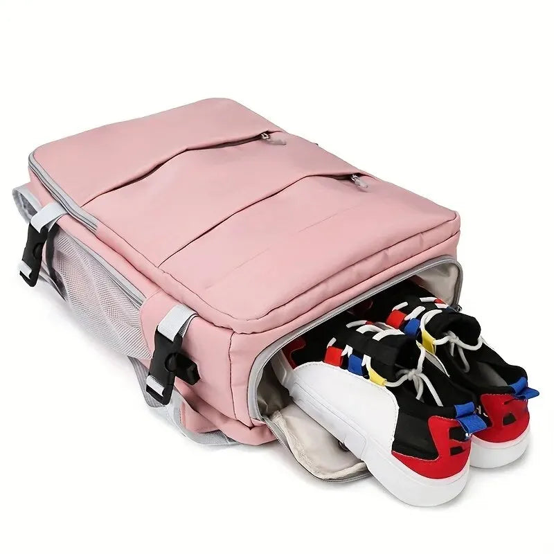 Multifunctional Travel Backpack Shoe Storage