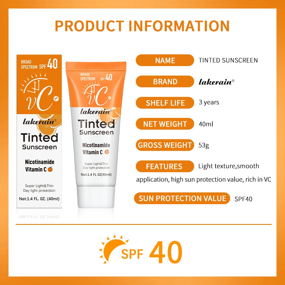 Vitamin C Tinted Moisturizing Sunscreen SPF40