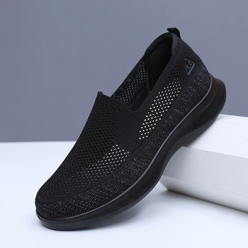 Breathable Slip-On Shoes, Zapatos Sin Cordones Transpirables