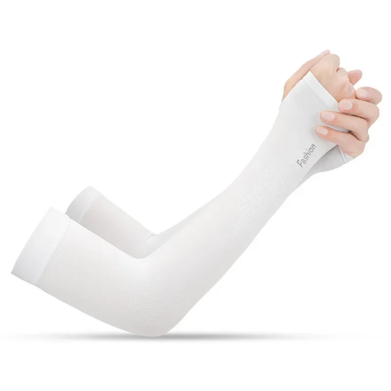 Cooling Ice Silk UV Cycling Sleeves