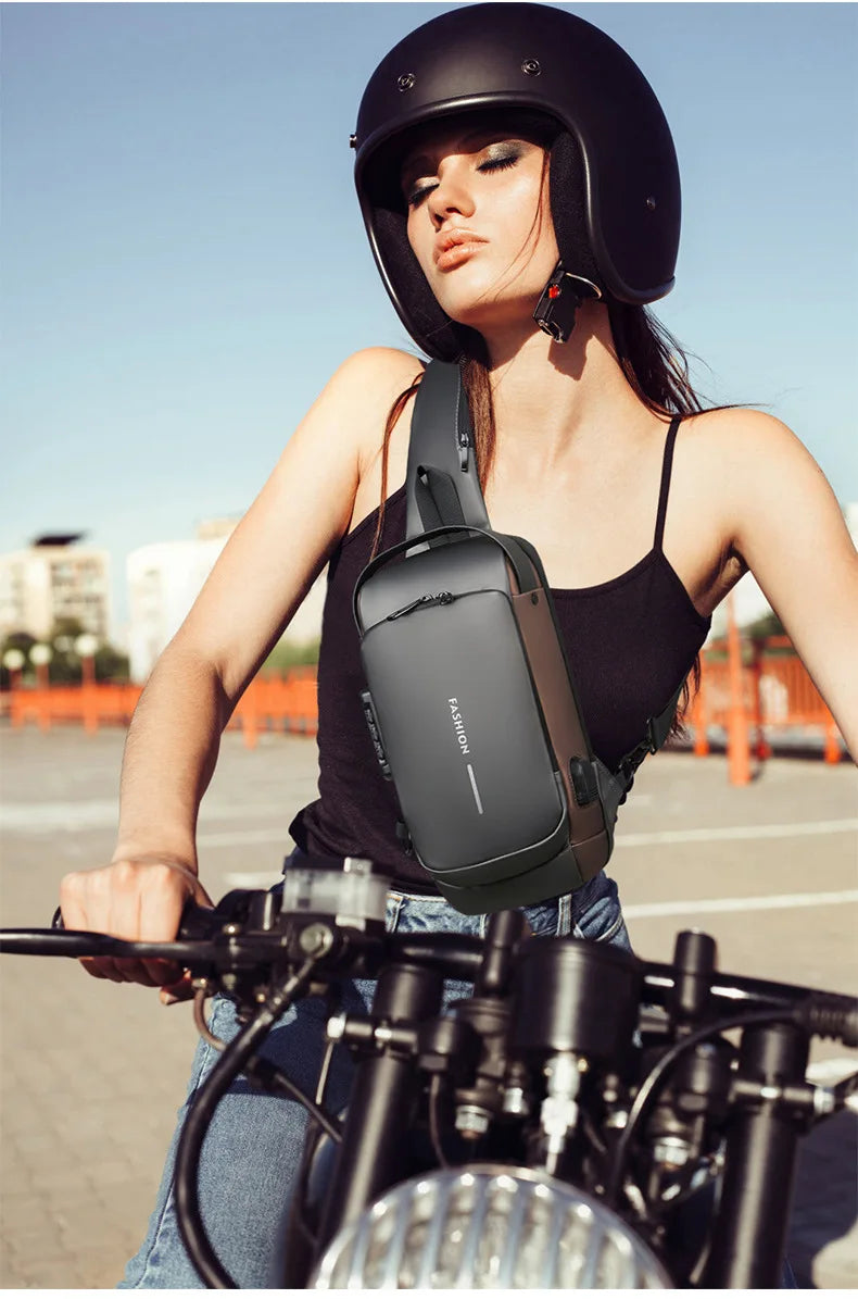 Luxury PU Leather Crossbody Bag