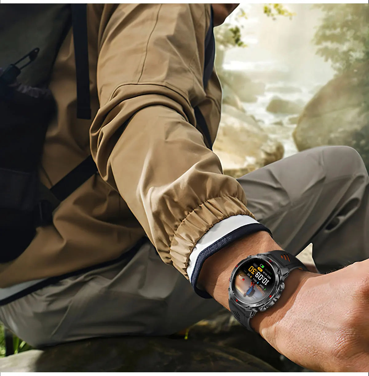 Premium AMOLED GPS Smart Watch, Reloj Inteligente GPS AMOLED Premium