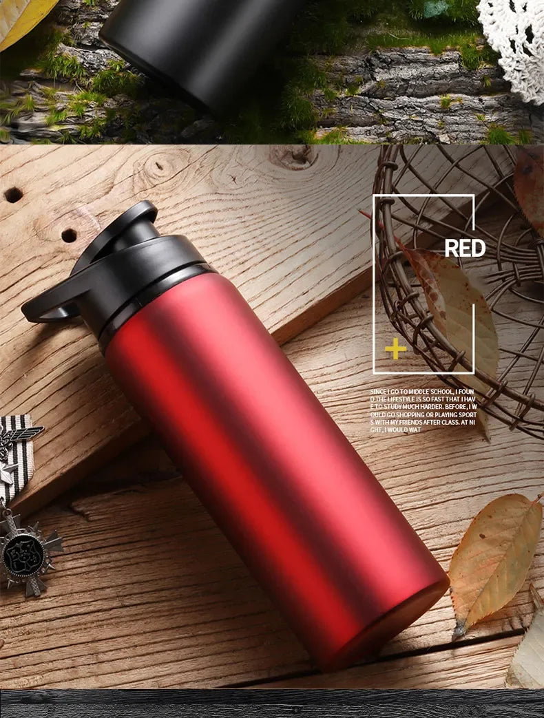 Metal Water Bottle, Botella Agua Metal
