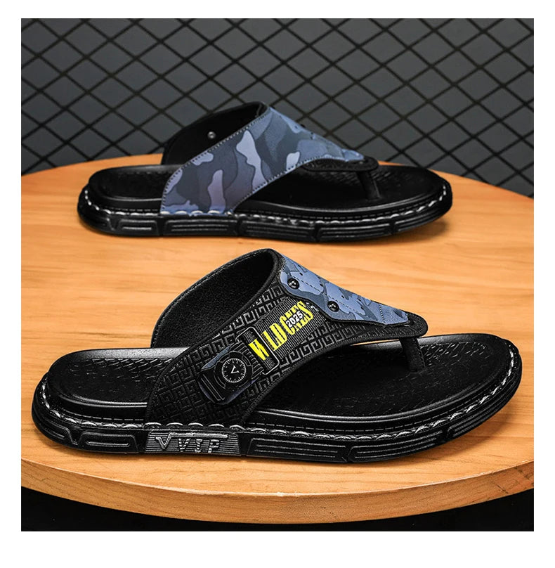 FlexStep Premium Slippers Chanclas Premium Hombres