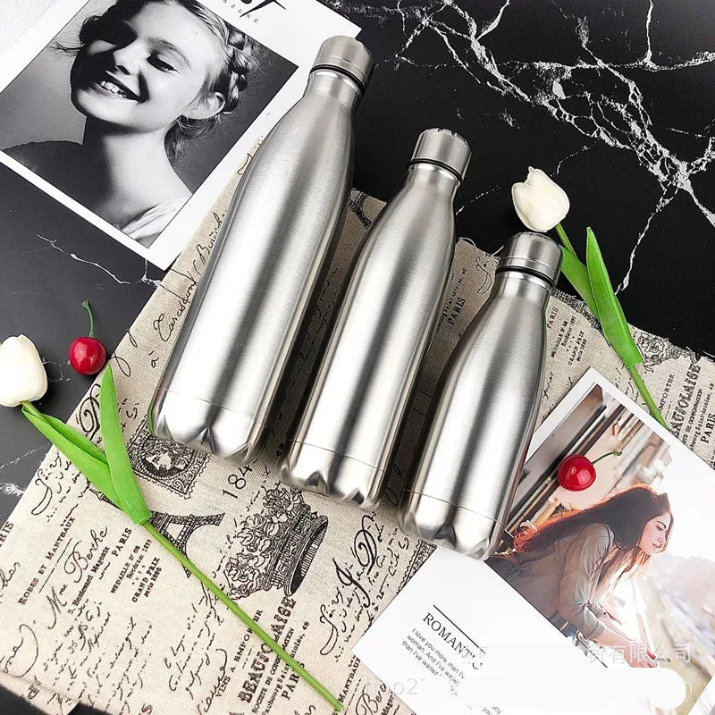 Stainless Steel Bottle, Botella Acero Inoxidable