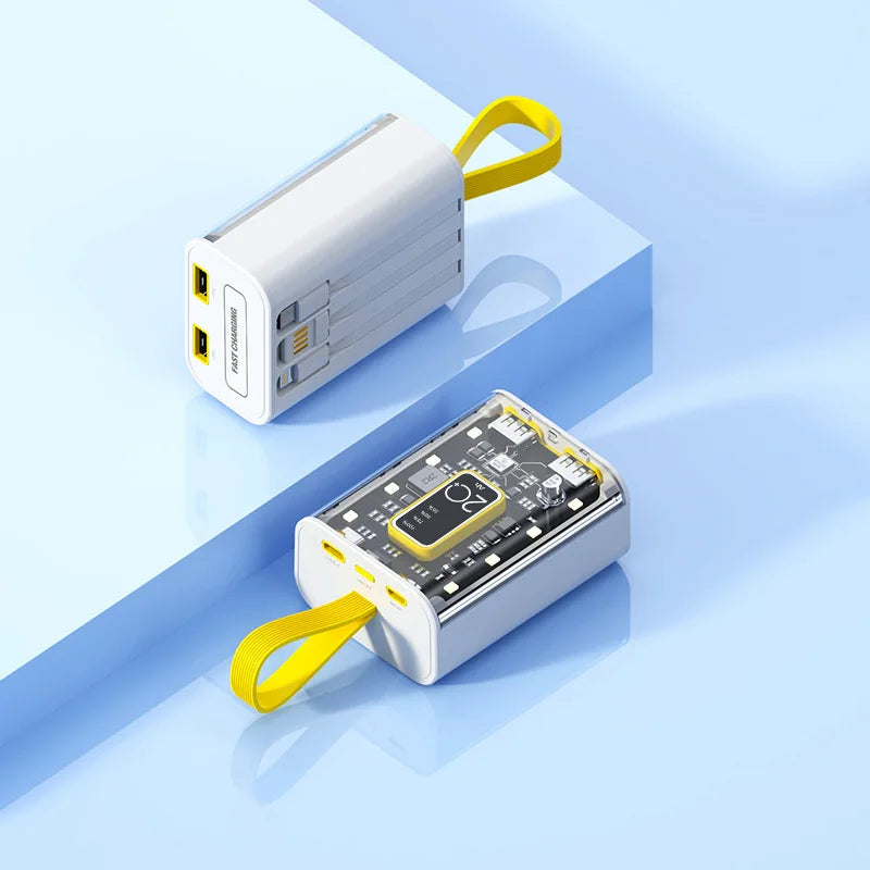 Compact Mini Mecha Power Bank 10000mAh