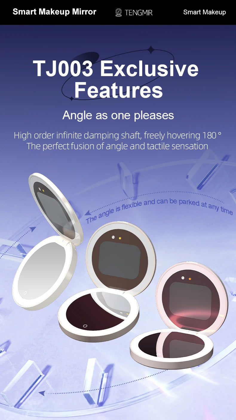 Professional TENGMIR UV Sunscreen Testing Mirror