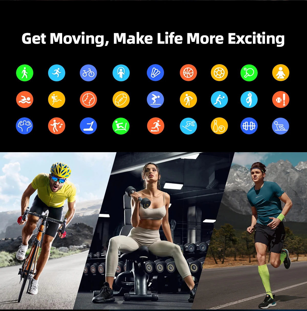 Ultra Thin Sports Activity Tracker, Rastreador Actividad Deportiva Ultra Delgado