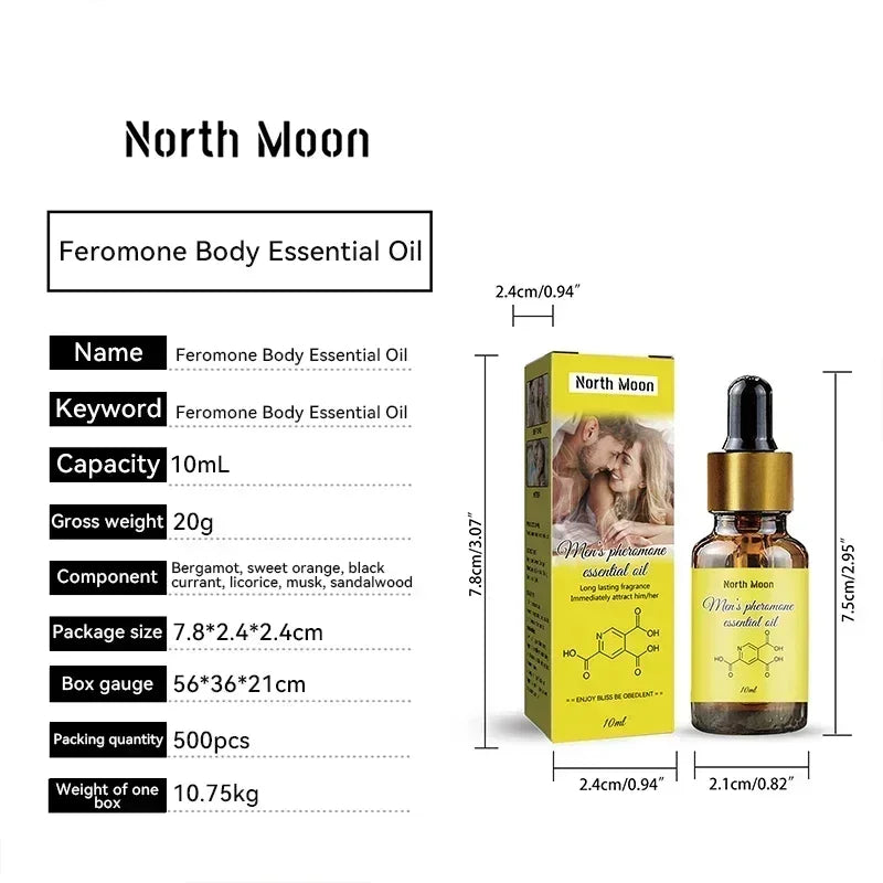 Men's Pheromone Oil, Aceite Feromonas Hombres
