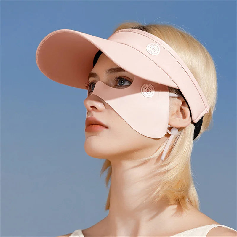 Breathable Ice Silk UV Face Cover