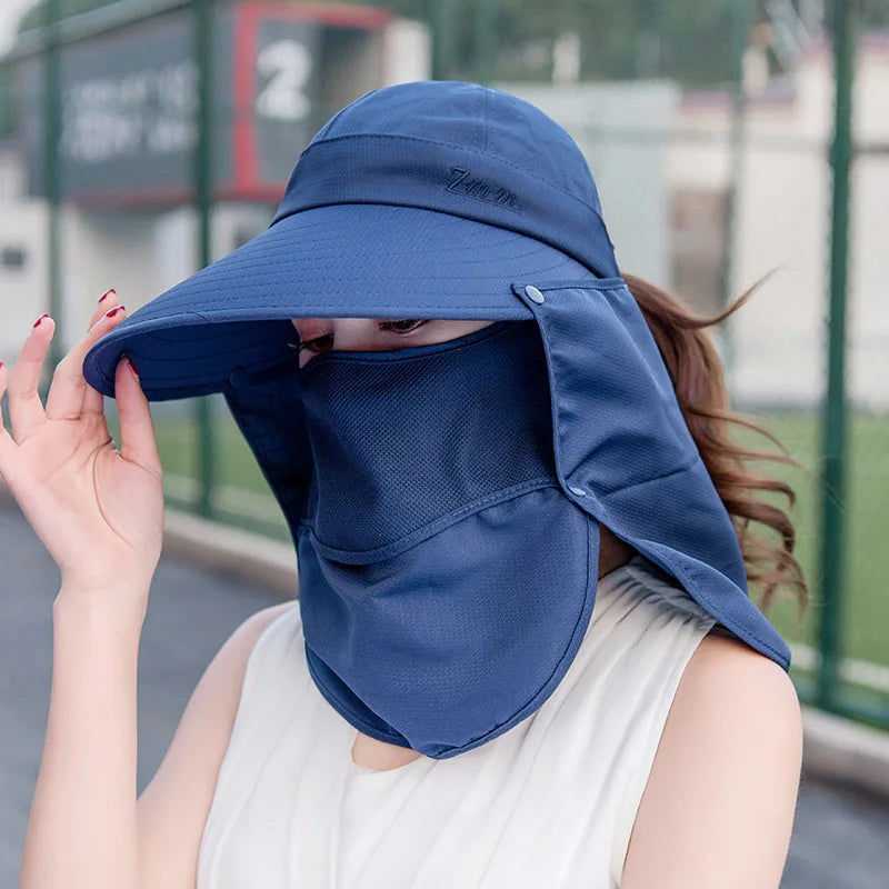 Premium Foldable Sun Hat Large Brim
