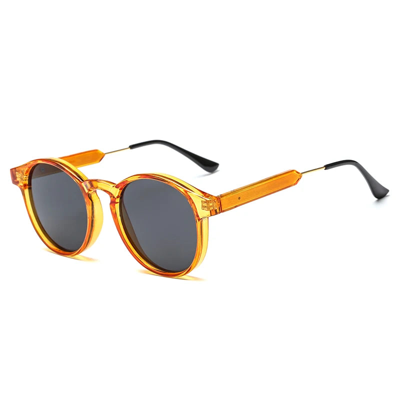 Stylish Retro Round Sunglasses UV400