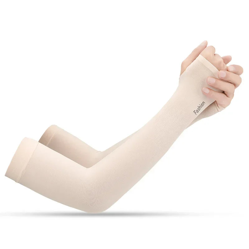 Cooling Ice Silk UV Cycling Sleeves