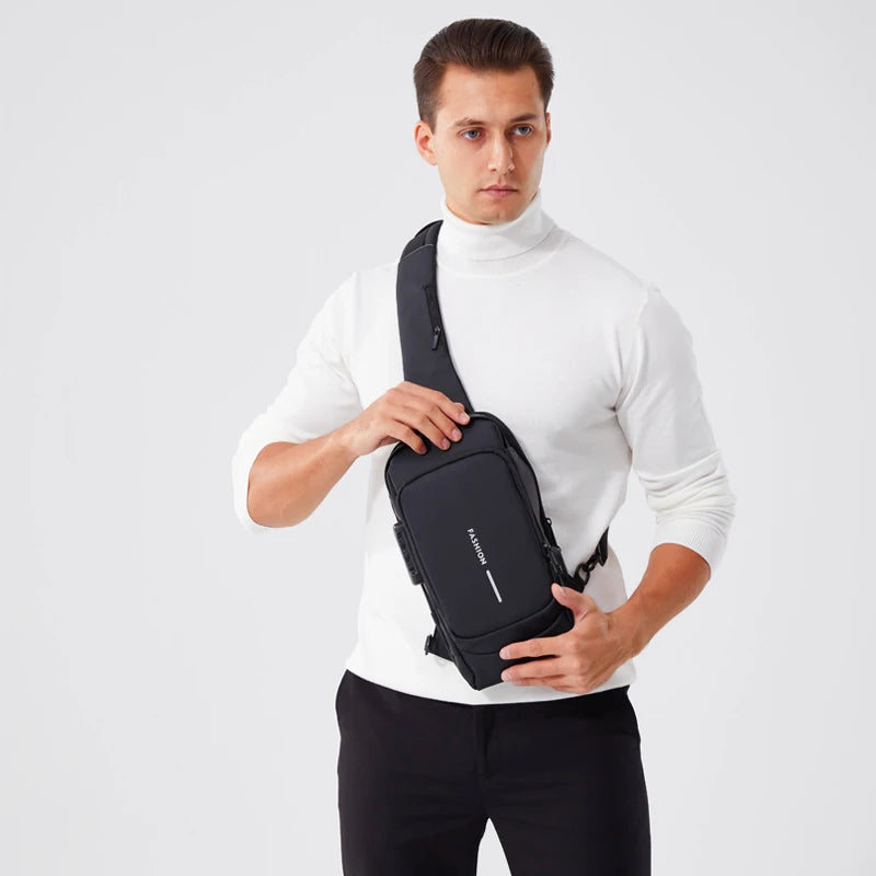 Luxury PU Leather Crossbody Bag
