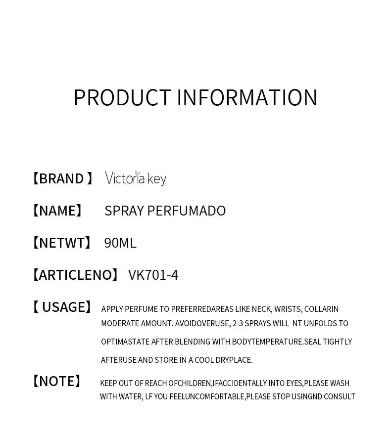 Victoria Key Versatile Fragrance, Fragancia Versátil Victoria Key