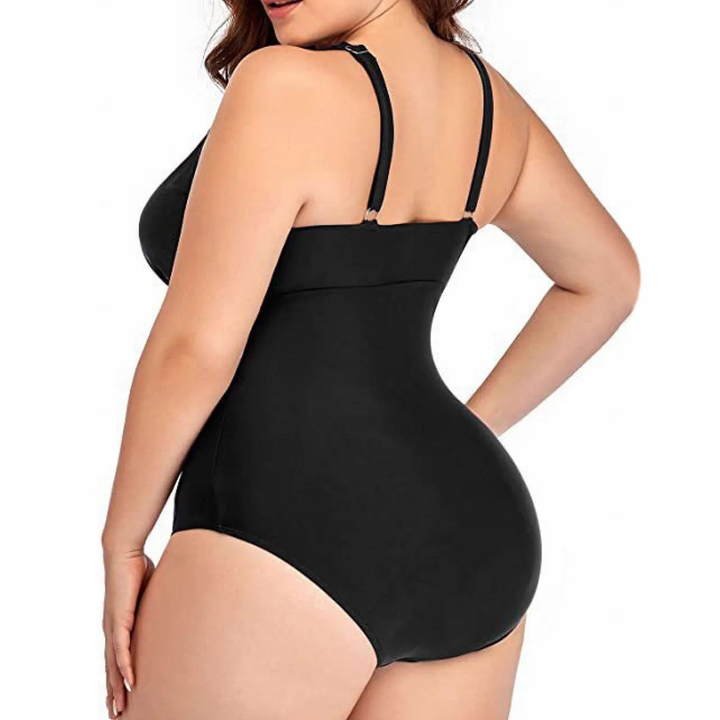 Flattering Plus Size Mesh Bikini