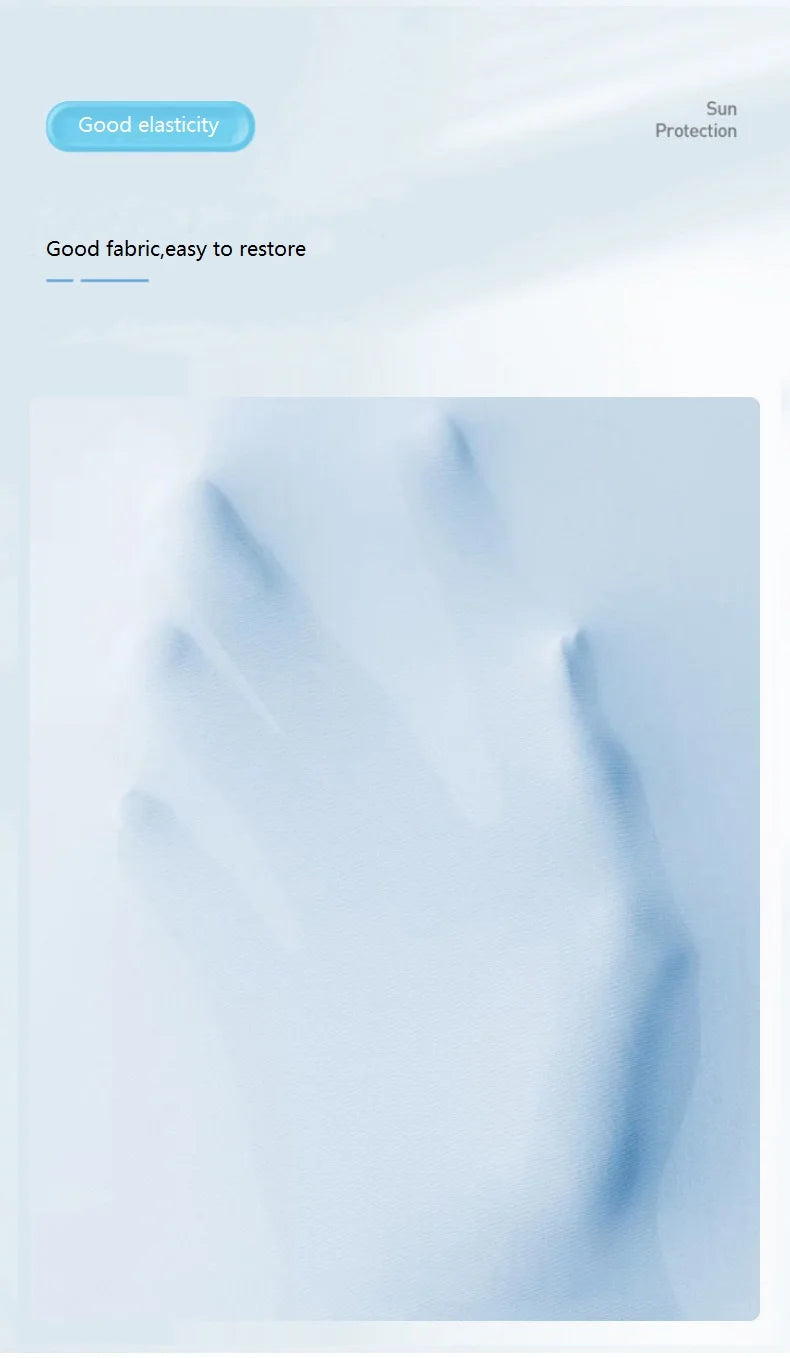 Cooling Ice Silk UV Cycling Sleeves