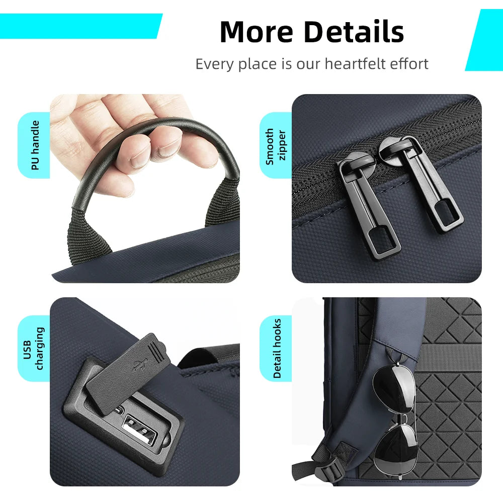 Heroic Knight Laptop Backpack – USB & Waterproof