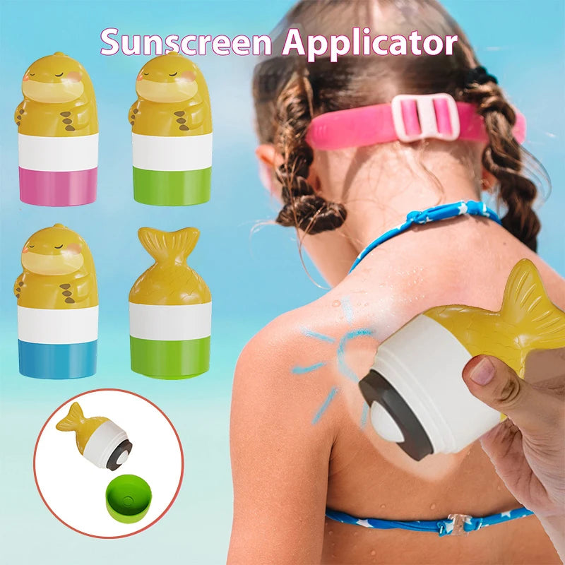 Portable Refillable Sunscreen Applicator Travel