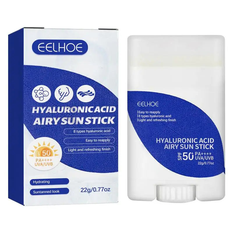 Convenient SPF50+ Hyaluronic Sunscreen Stick