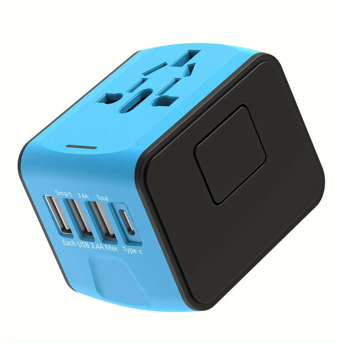 Premium Worldwide Adapter Adaptador Mundial Negro