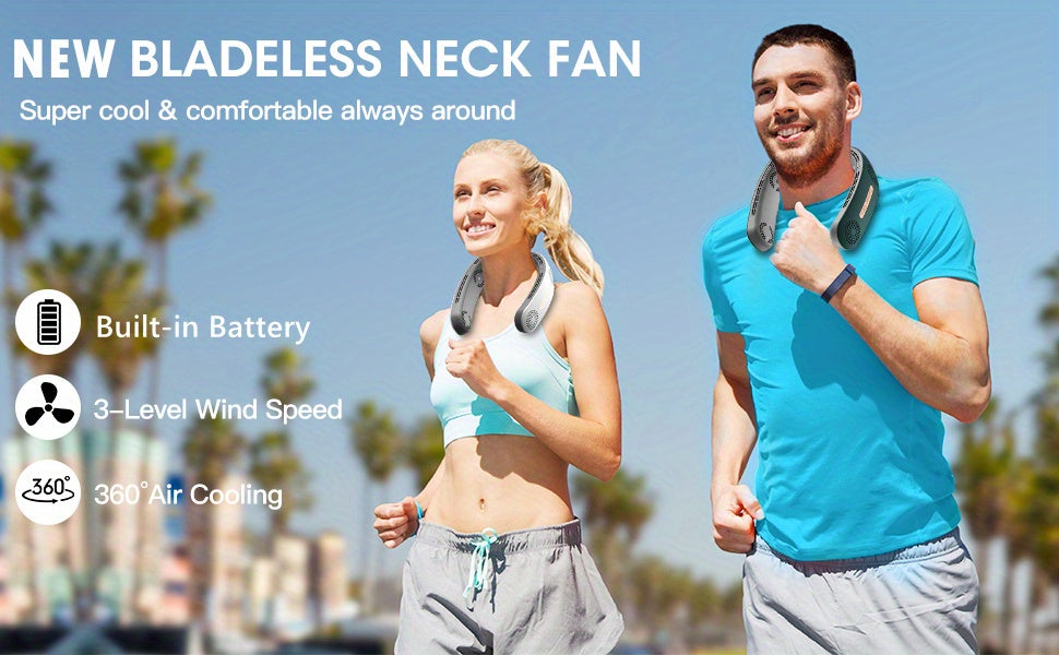Innovative Bladeless Neck Fan Rechargeable