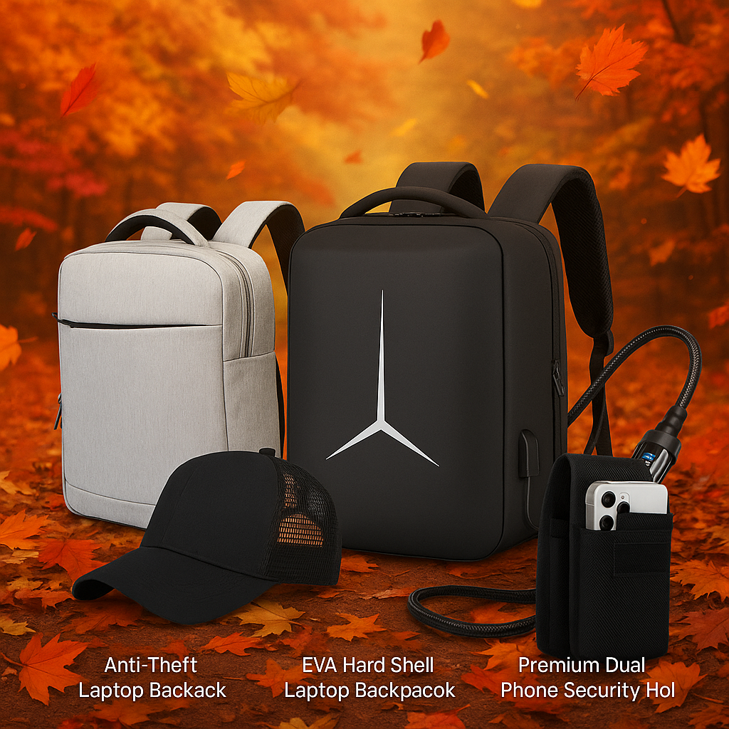 Autumn Homepage Wallpaper with GloboGo Products