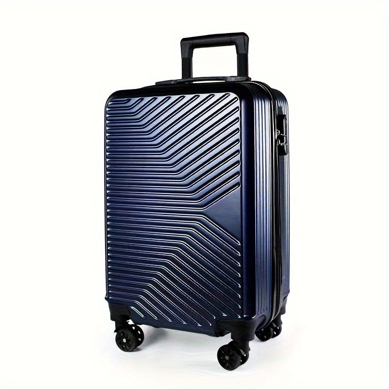 Striped Hard Shell Carry-On, Maleta Cabina Rayas Carcasa Dura
