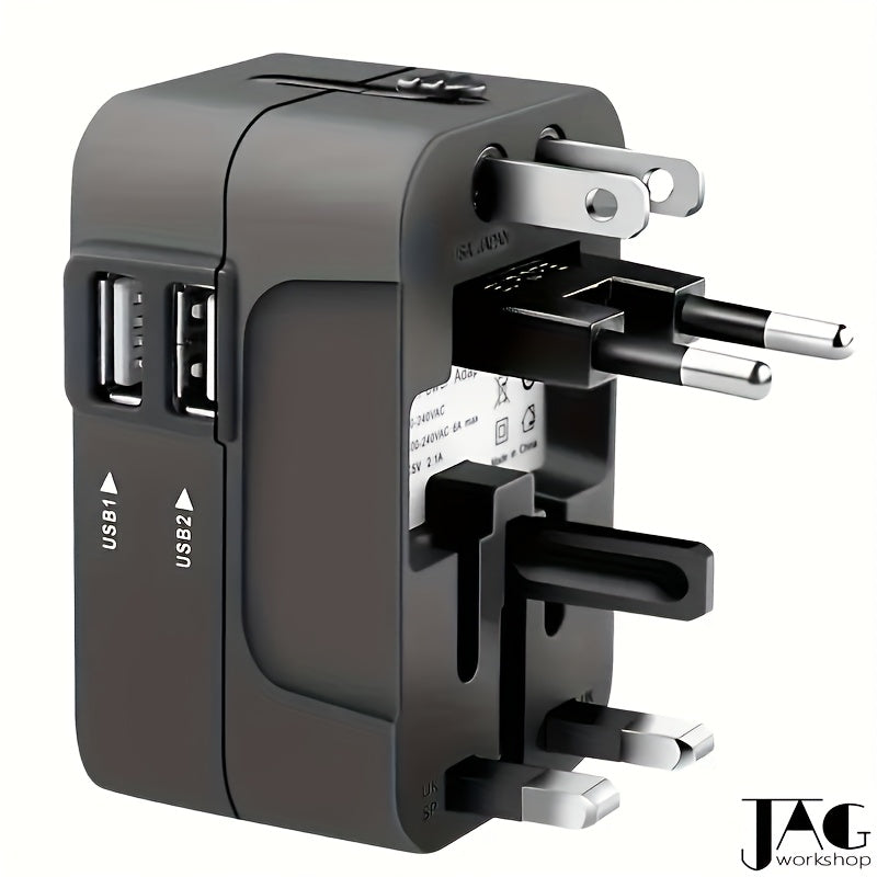 Certified Travel Adapter Adaptador Certificado 150+ Países
