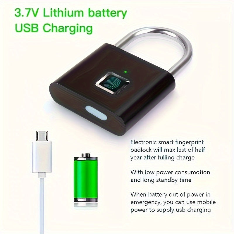 Smart Fingerprint Padlock Candado Huella Digital