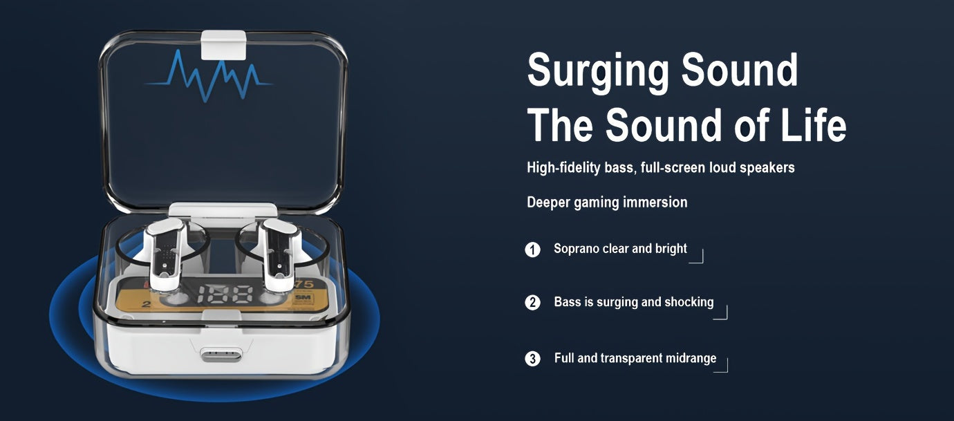 Gaming Earbuds Auriculares Gaming Sin Retraso