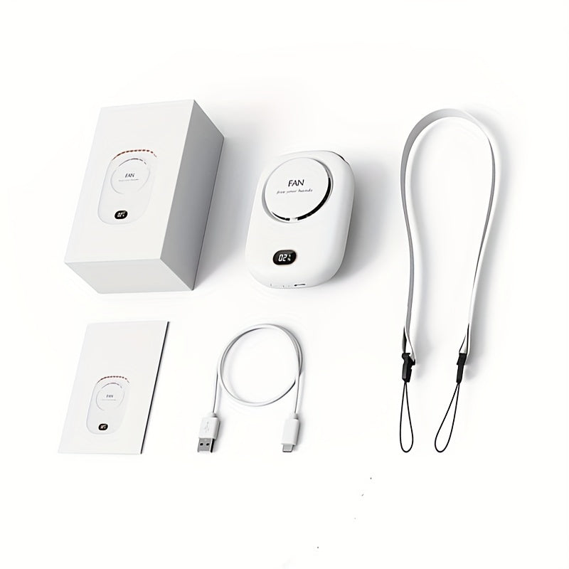 Versatile Bladeless USB Fan Waist Desktop