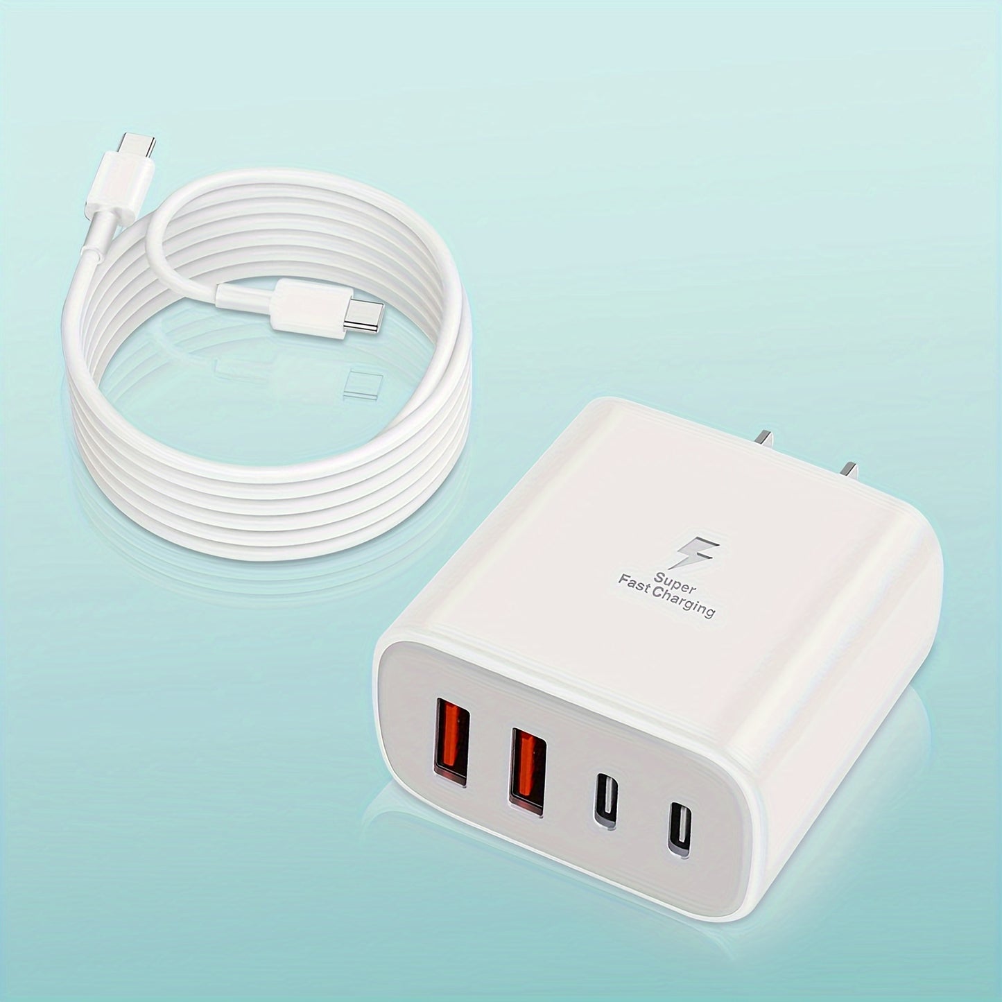 Fast USB-C Charger Cargador Rápido iPad