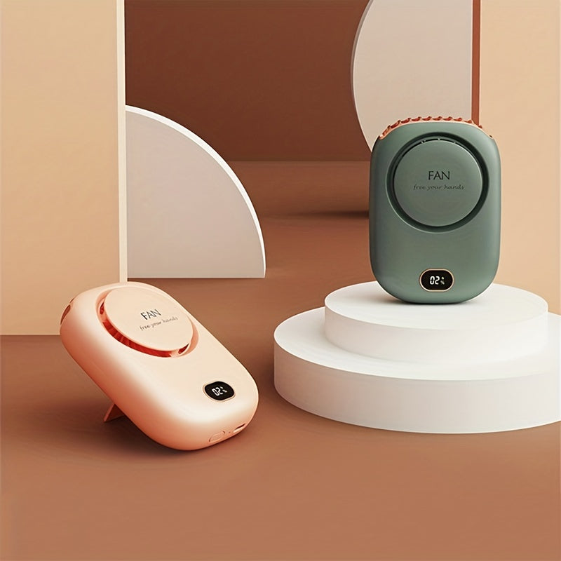 Versatile Bladeless USB Fan Waist Desktop