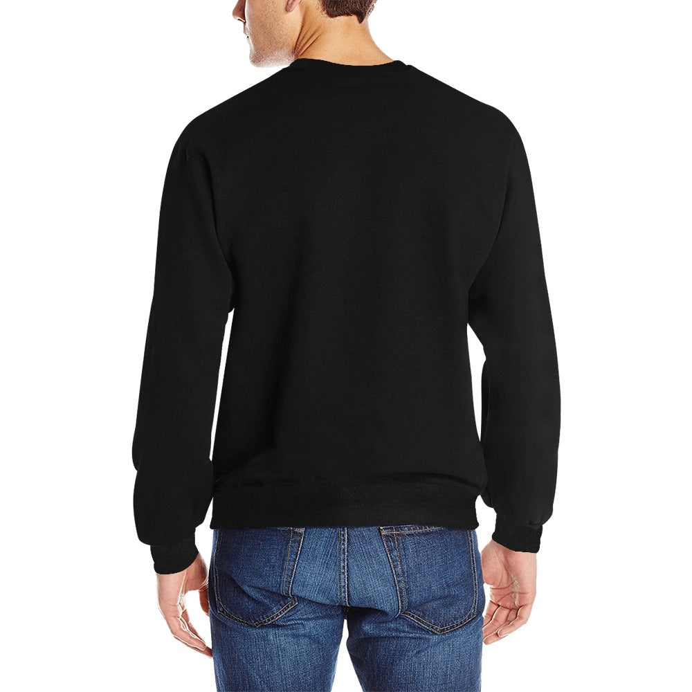 Black Graphic Sweater – Grozavu Neon Bear Edition