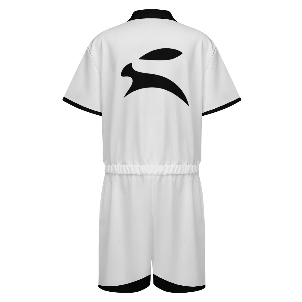 Air-Layer Lounge Jumpsuit – Short Sleeve