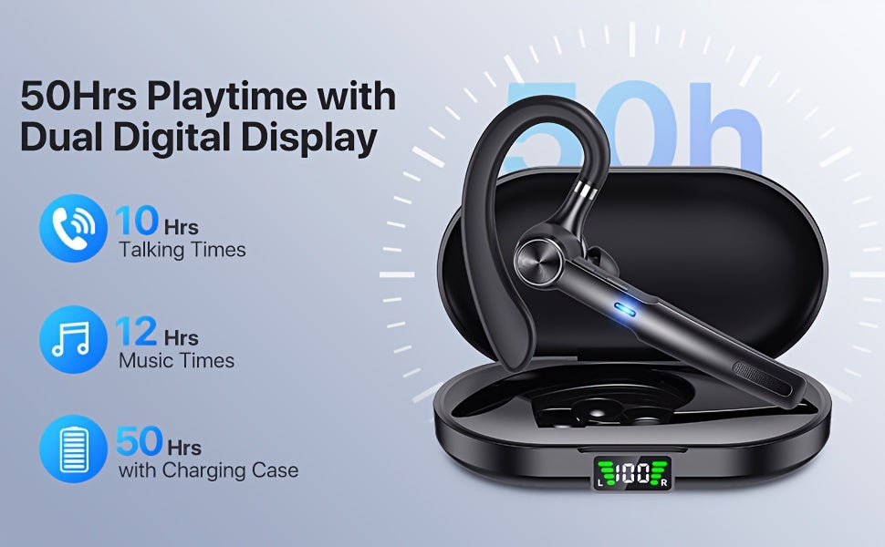 Business Wireless Headset Auriculares Negocios 50H