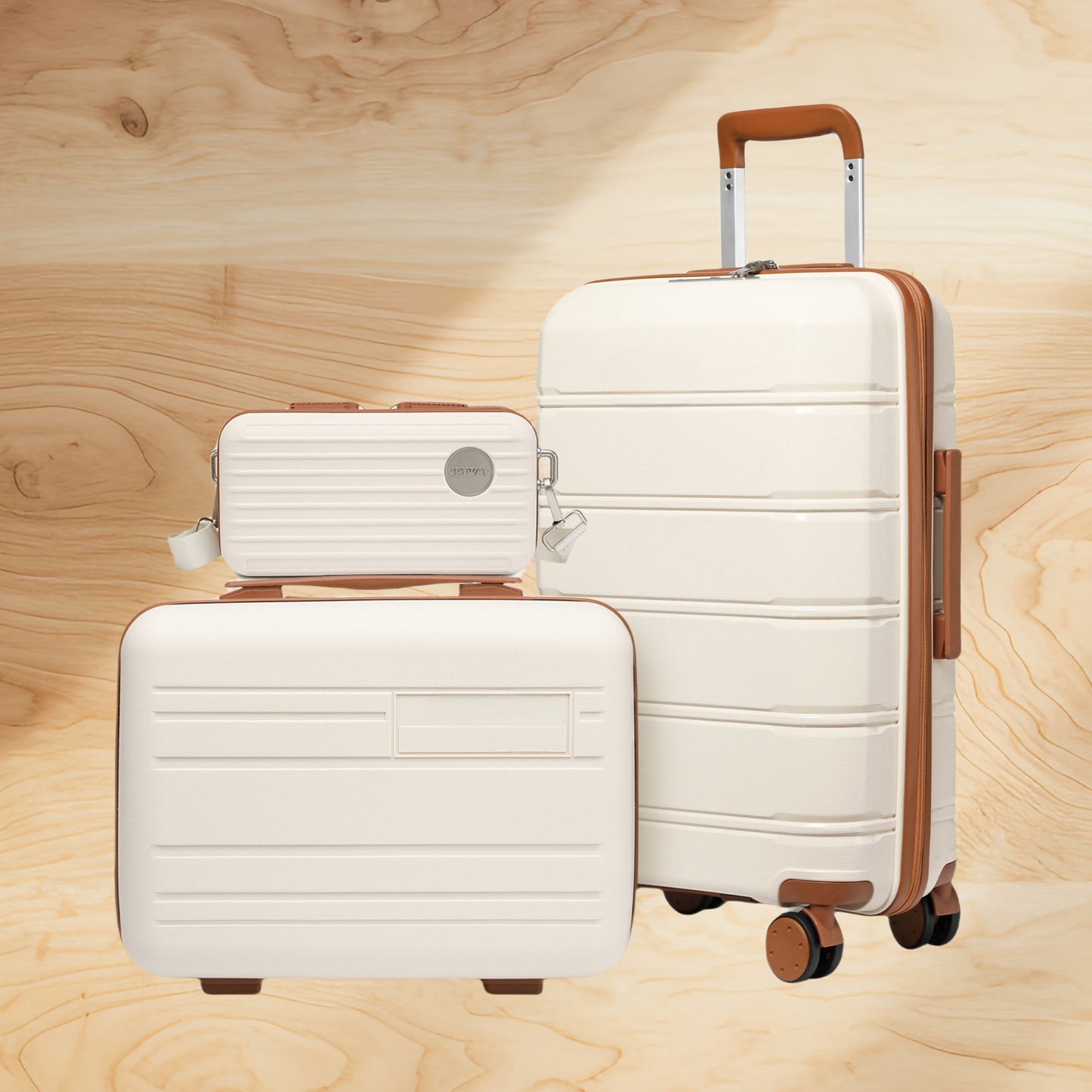 Suitcase Luggage Set with Lock, Juego Maletas con Cerradura