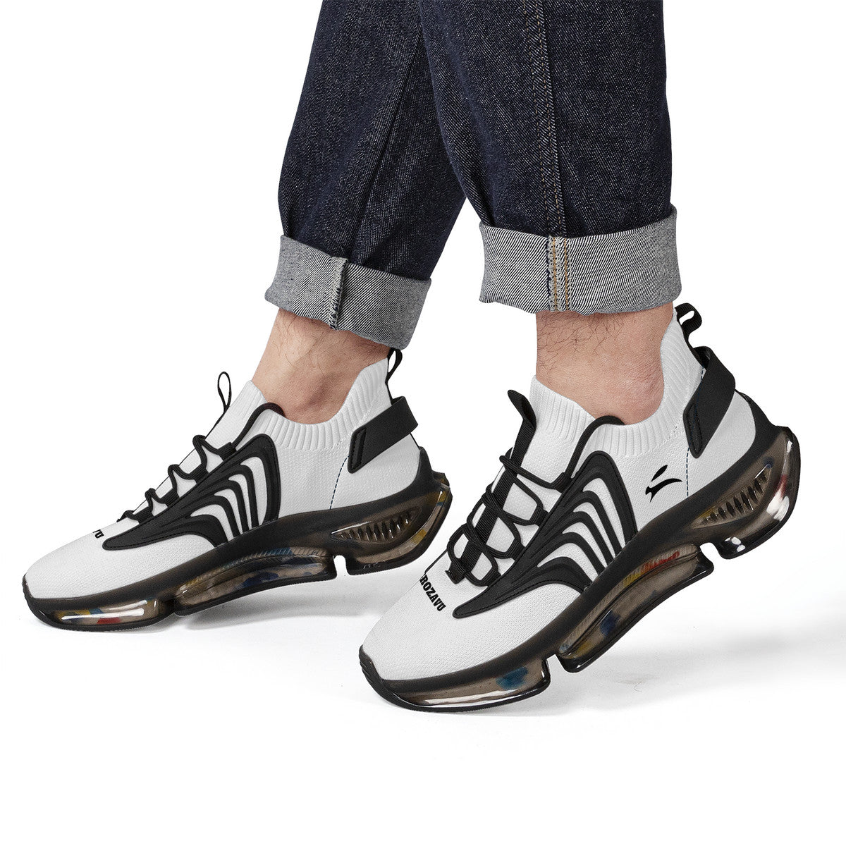 Blackout Air-Cushion Sneakers