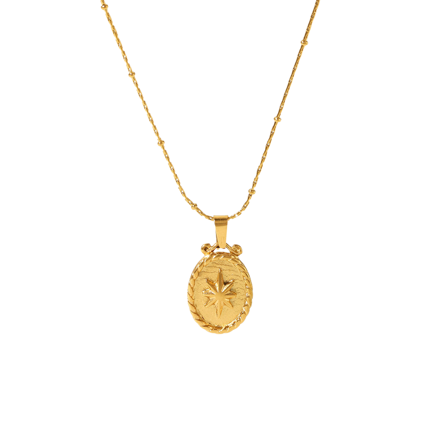 Gold Star Necklace