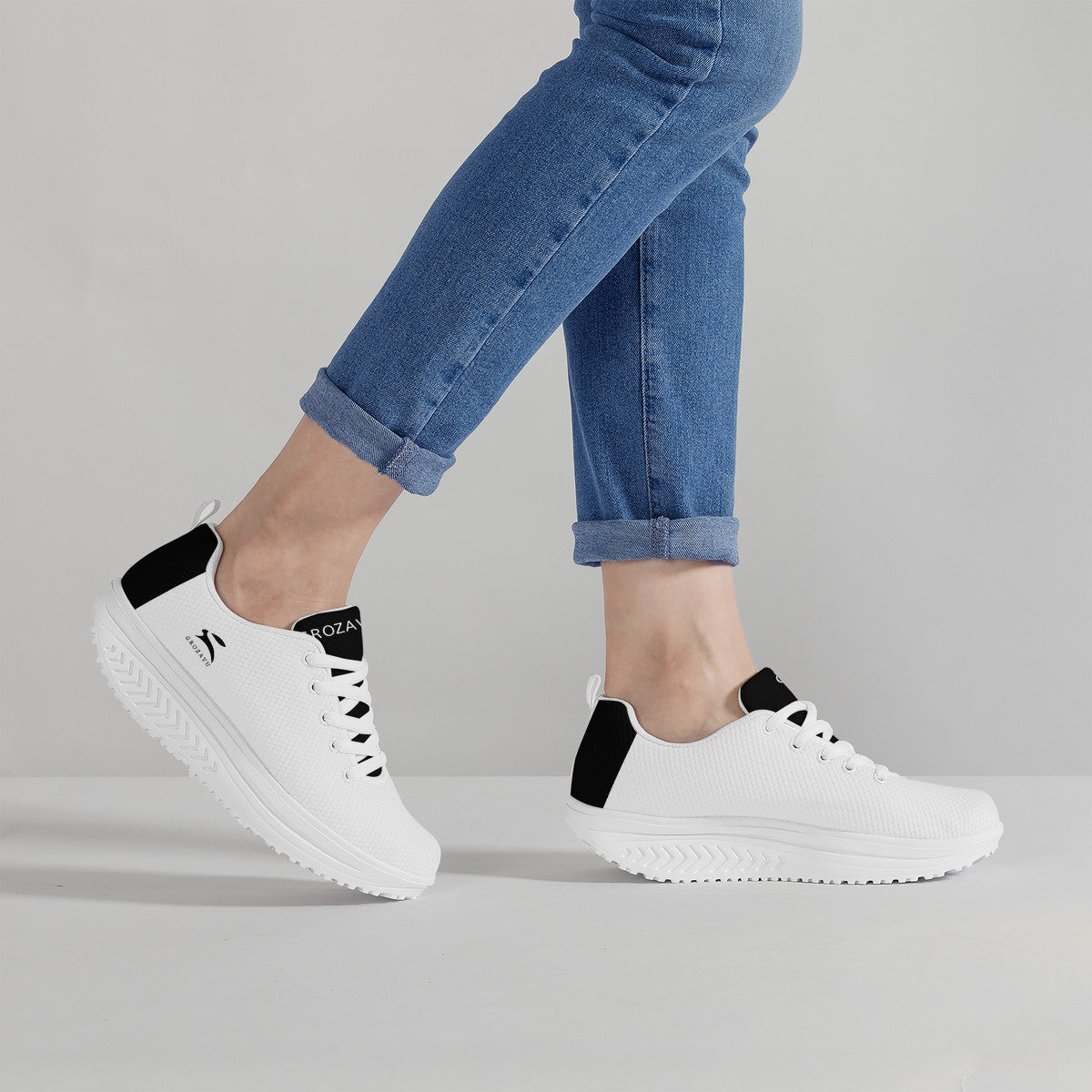 Mesh Lift Sneakers