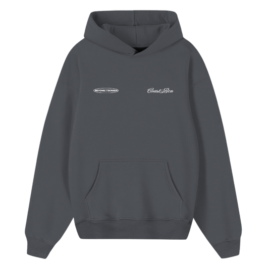 Gray Less Stalking Hoodie