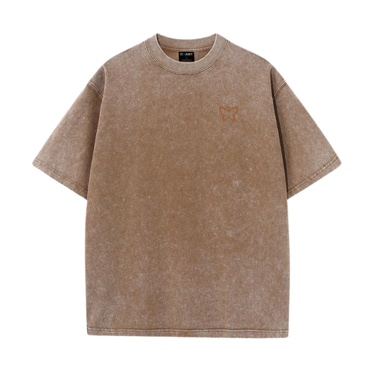 Brown Washed Icon T-shirt
