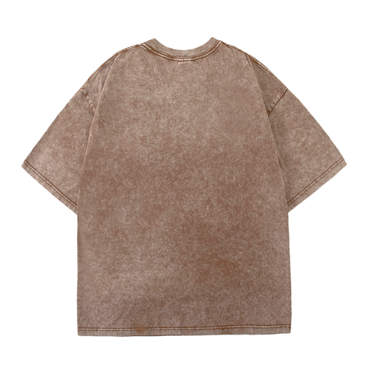 Brown Washed Icon T-shirt