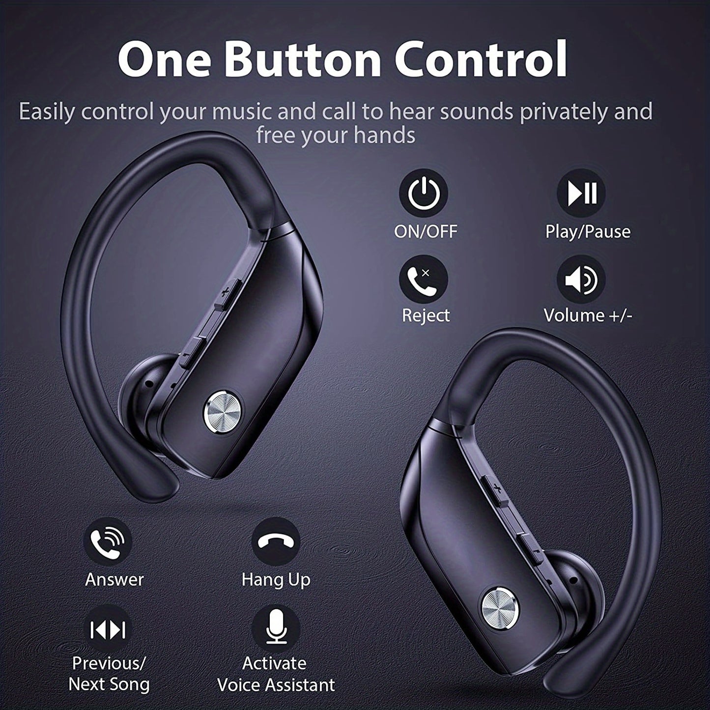 Surround Earbuds Auriculares Envolvente 48H