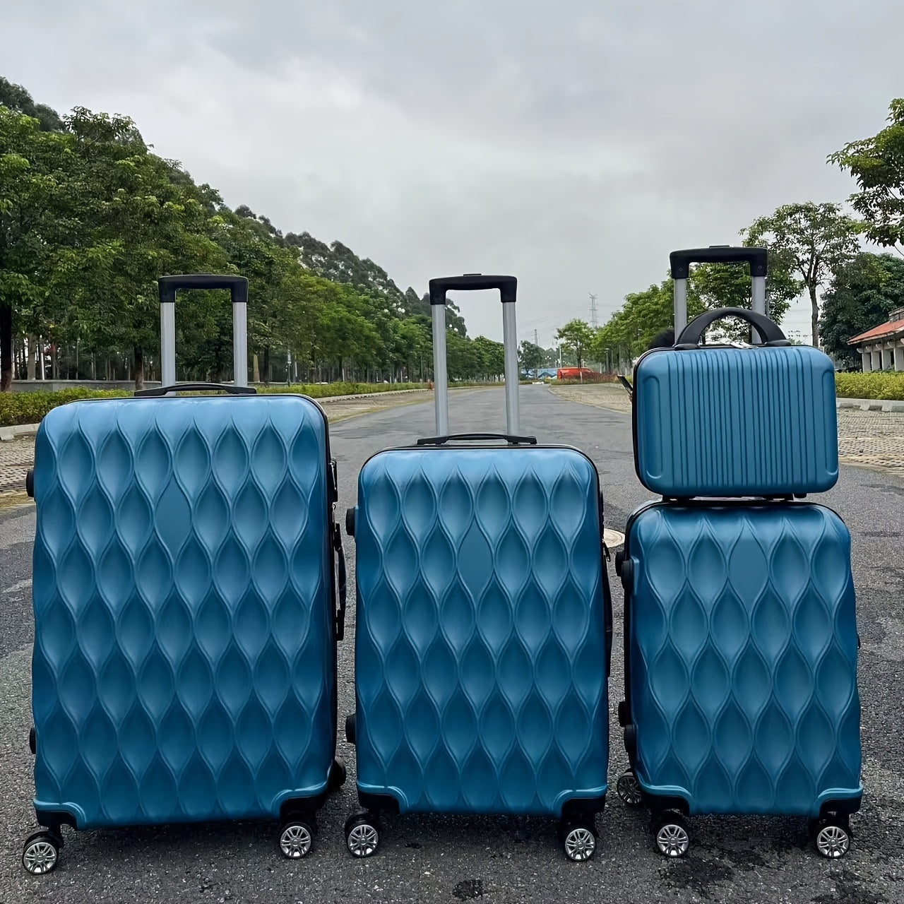 4-Piece Travel Suitcase Set Juego Maletas Viaje