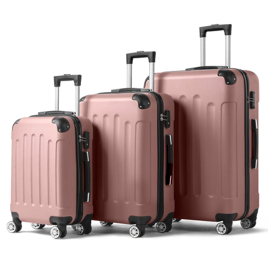 Durable 3-Piece Suitcase Set, Juego 3 Maletas Duraderas